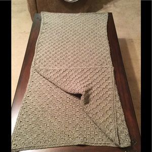 C2C crochet lap throw.  Very soft and comfy!